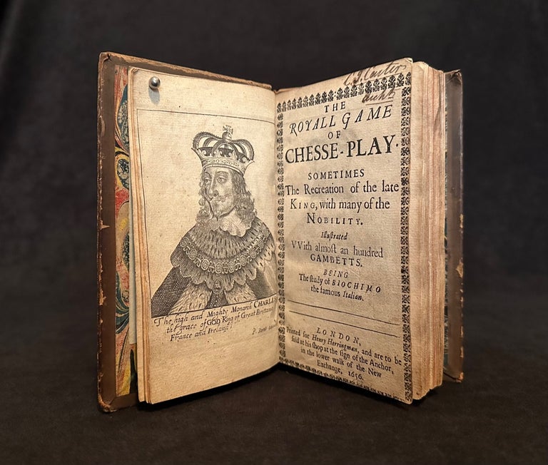 Item #301 The Royall Game of Chesse-Play. Giaochino GRECO.