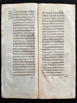De Usuris et de Montibus pietatis. [&hellip;]. Bologna: Eredi di Vittorio Benacci [Girolamo Donini], [c1650].