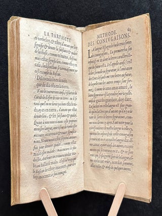 La Parfaicte methode pour entendre, escrire, et parler la langue Espagnole. Paris: Matthieu Guillemot, 1596.