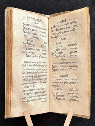 La Parfaicte methode pour entendre, escrire, et parler la langue Espagnole. Paris: Matthieu Guillemot, 1596.